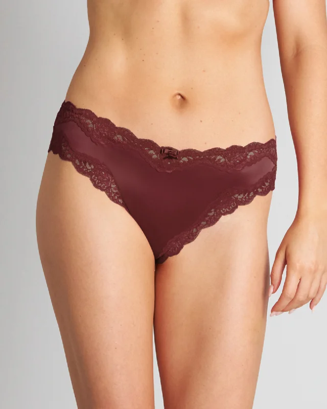 Women's bamboo fiber briefs for breathability Heavenly Brazilian Brief