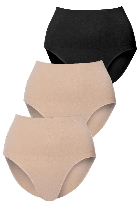 Women's leopard - print briefs for a wild look Power Brief 3 Pack