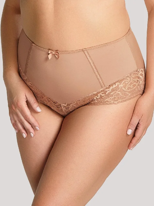 Women's microfiber briefs for a lightweight option Sculptresse Estel High Waist Brief - Honey Women's microfiber briefs for a lightweight option Sculptresse Estel High Waist Brief - Honey