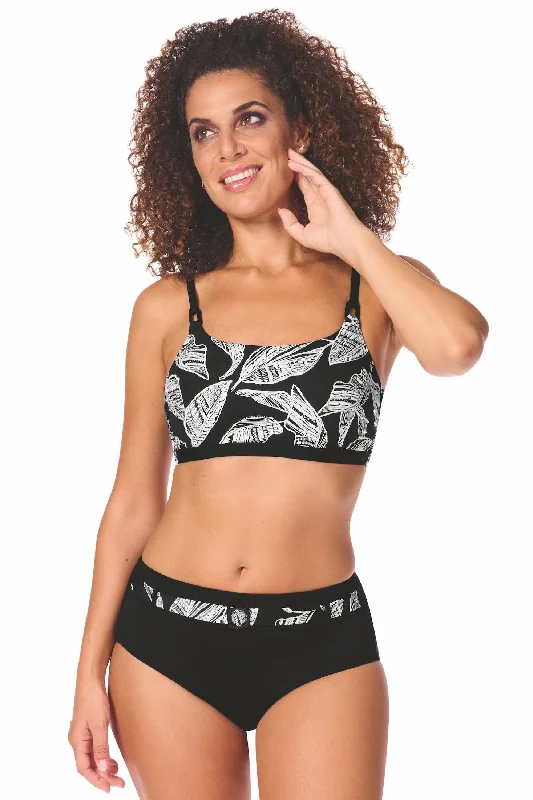 Bikini briefs with a low - cut back​ Amoena Lanzarote Mastectomy Bikini Top