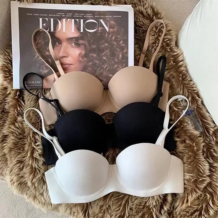 Breathable non wired bras made of cotton​ Austin Seamless Pushup Bralettes