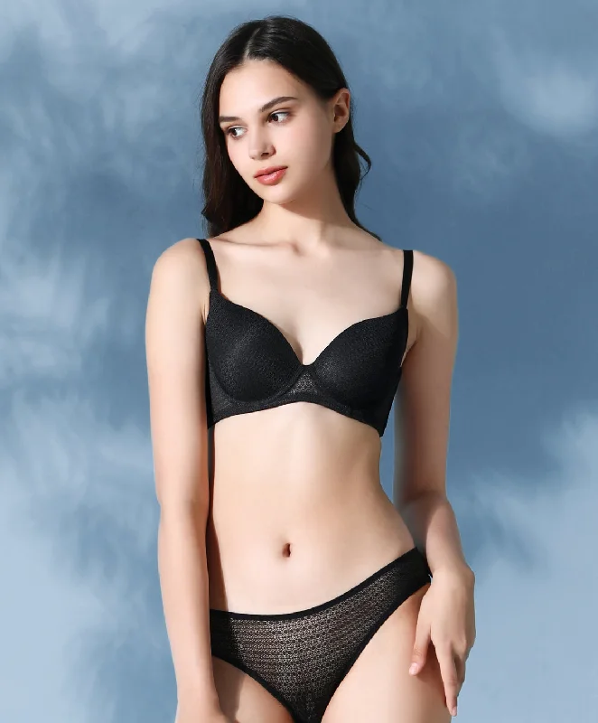 maternity women bra and panty sets for expectant moms Bare My Soul Demi Bra Set 707-73674