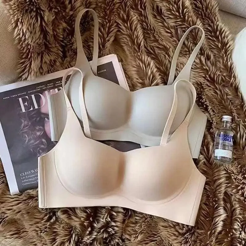 Non wired nursing bras with easy access​ Calor Seamless Bralettes