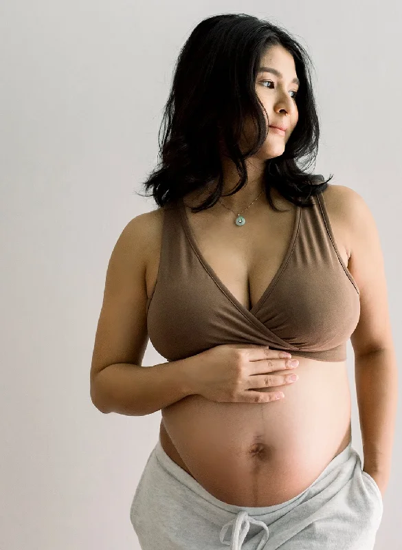 maternity and nursing combined women nursing bra Chloe Dream Love Organic Bra