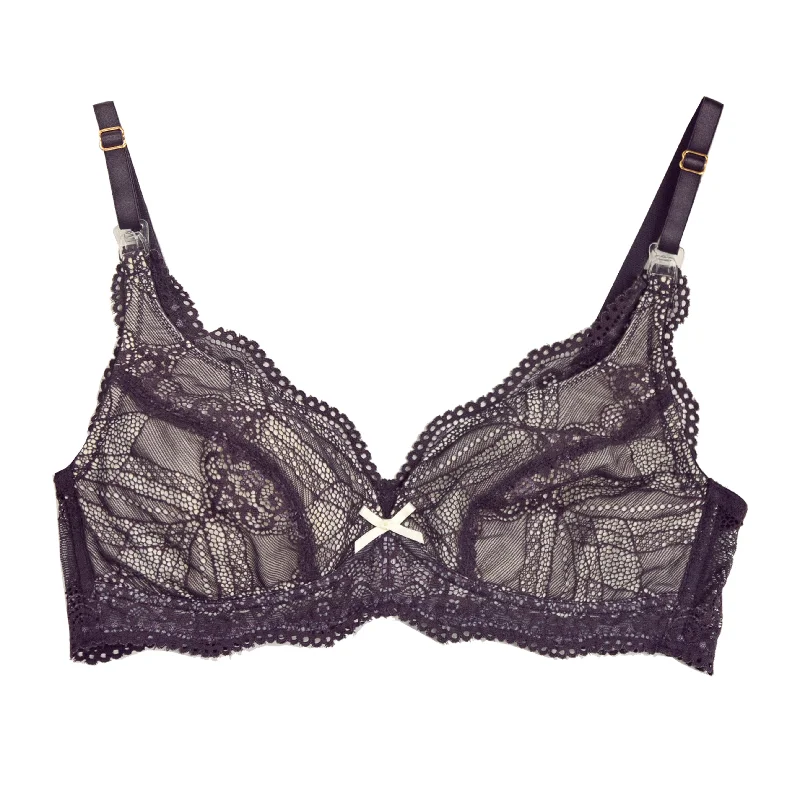 organic cotton hypoallergenic women nursing bra Coco Maternity Bra