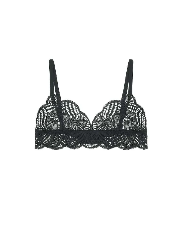 Plus size non wired nursing bras​ Deilen Triangle Bra