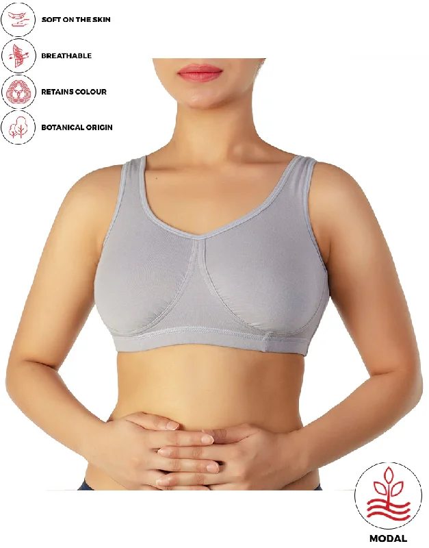 easy - access women nursing bra DOUBLE LAYERED MODAL STAY AT HOME / MATERNITY / SLEEP BRA-EVENTIDE easy - access women nursing bra DOUBLE LAYERED MODAL STAY AT HOME / MATERNITY / SLEEP BRA-EVENTIDE