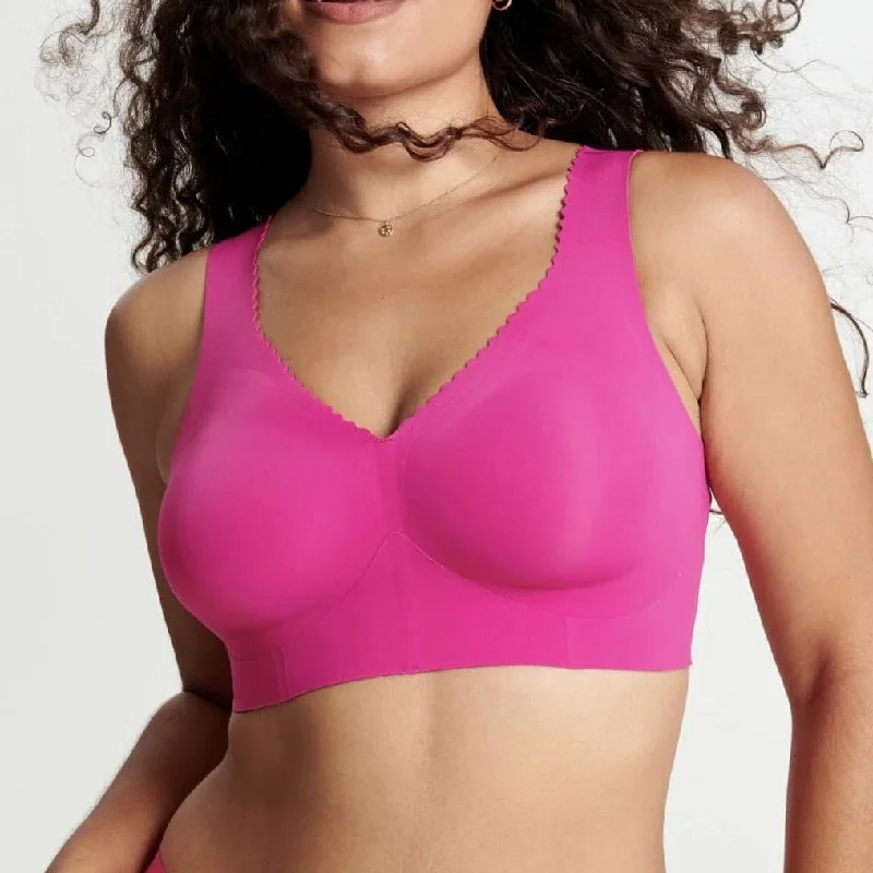 Adjustable non wired bras for maximum comfort Evelyn & Bobbie Evelyn Bra in Wildflower Pink Adjustable non wired bras for maximum comfort Evelyn & Bobbie Evelyn Bra in Wildflower Pink