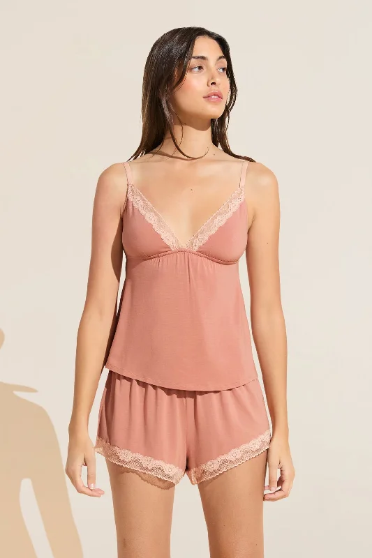 Women's Thermal Lingerie for Cold Weather  Flora TENCEL™ Modal Cami & Short PJ Set