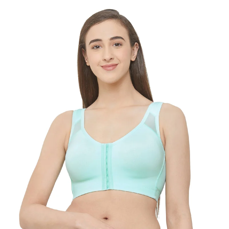 Non wired sports bras for yoga workouts Front Closure Full Coverage Non Padded Non Wired Bra-CB-334 Non wired sports bras for yoga workouts Front Closure Full Coverage Non Padded Non Wired Bra-CB-334