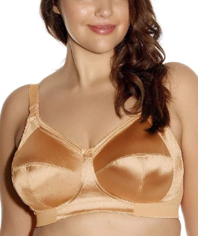 supportive women nursing bra for large busts Goddess Keira Wire-Free Nursing Bra - Nude supportive women nursing bra for large busts Goddess Keira Wire-Free Nursing Bra - Nude