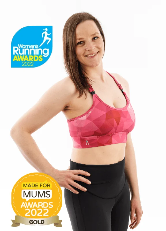 sleep - friendly women nursing bra High Impact Maternity and Feeding Sports Bra Pink sleep - friendly women nursing bra High Impact Maternity and Feeding Sports Bra Pink
