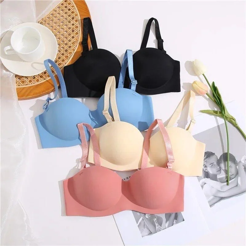Adjustable non wired bras for maximum comfort​ Hodor Seamless Pushup Bralettes
