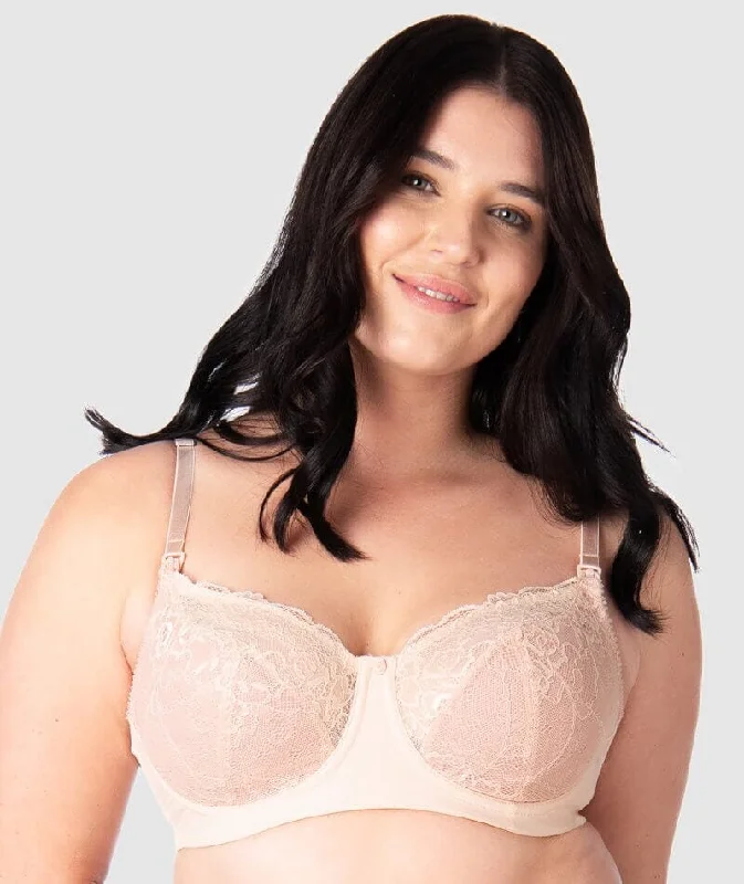 organic cotton women nursing bra Hotmilk Temptation Maternity & Nursing Bra - Powder organic cotton women nursing bra Hotmilk Temptation Maternity & Nursing Bra - Powder