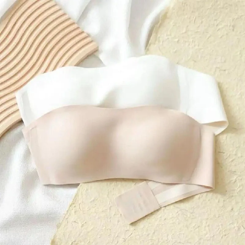 Adjustable non wired sports bras for different activities​ Jaiden Strapless Seamless Bralettes