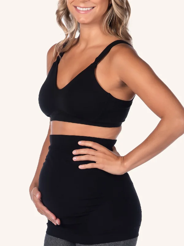 lace trim women nursing bra for a feminine touch Maternity Support Band