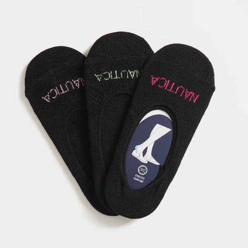 Women's Silk Lingerie Sets  Nautica Womens Stretch Liner Socks, 3-Pack