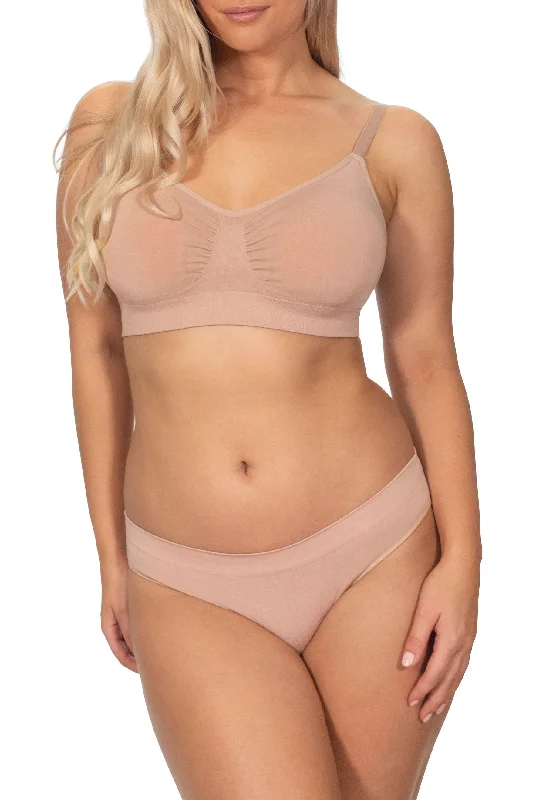 lace trimmed women bra and panty sets Nude Bamboo Padded Wire Free Bra and Bikini Set lace trimmed women bra and panty sets Nude Bamboo Padded Wire Free Bra and Bikini Set