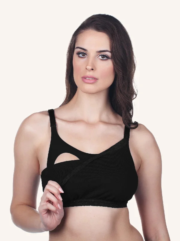 supportive women nursing bra for large busts Nursing Bralette