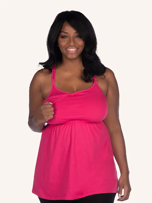 machine washable women nursing bra Lace-Back Maternity to Nursing Tank