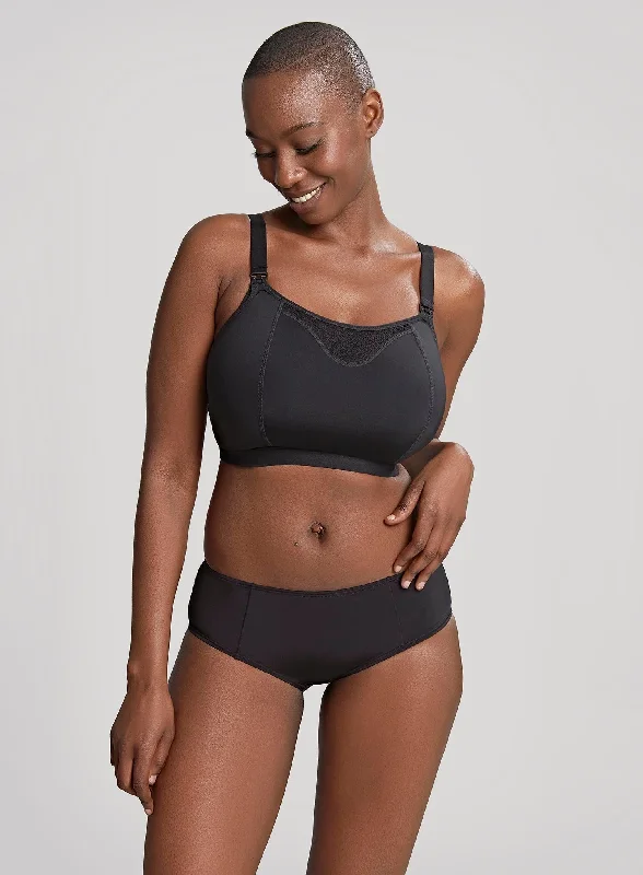 printed pattern women nursing bra Panache: Katherine Nursing Bra Black