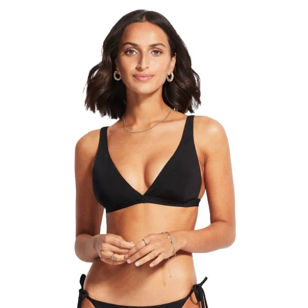 Retro - style bikini briefs from the 80s SEAFOLLY - Active Longline Tri Bikini Set Retro - style bikini briefs from the 80s SEAFOLLY - Active Longline Tri Bikini Set