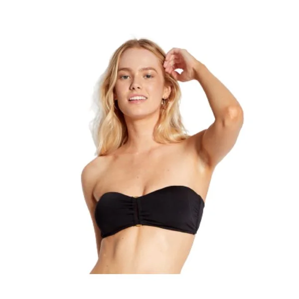 Bikini briefs made of stretchy fabric SEAFOLLY - Active Rectangle Trim Bandeau Bikini Top Bikini briefs made of stretchy fabric SEAFOLLY - Active Rectangle Trim Bandeau Bikini Top
