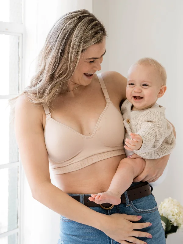 affordable women nursing bra Signature Sublime® Contour Hands-Free Pumping & Nursing Bra | Beige affordable women nursing bra Signature Sublime® Contour Hands-Free Pumping & Nursing Bra | Beige
