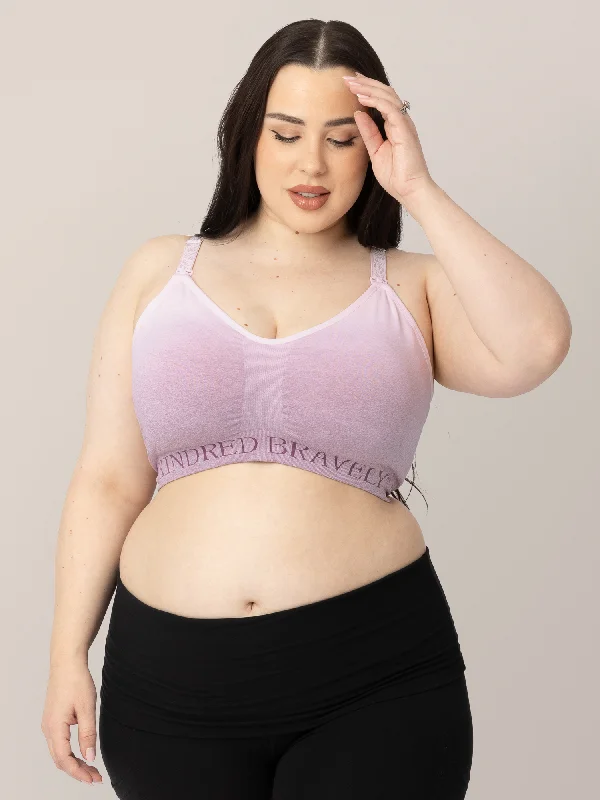 travel friendly women nursing bra Sublime® Hands-Free Pumping & Nursing Sports Bra | Ombre Purple travel friendly women nursing bra Sublime® Hands-Free Pumping & Nursing Sports Bra | Ombre Purple