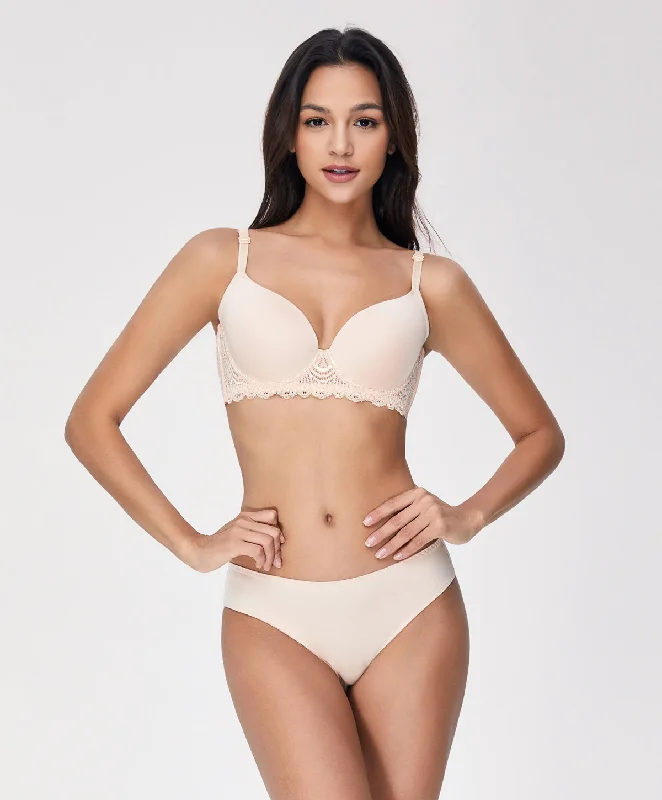 coordinating women bra and panty sets with outerwear Sunbaked Resort Demi Bra Set