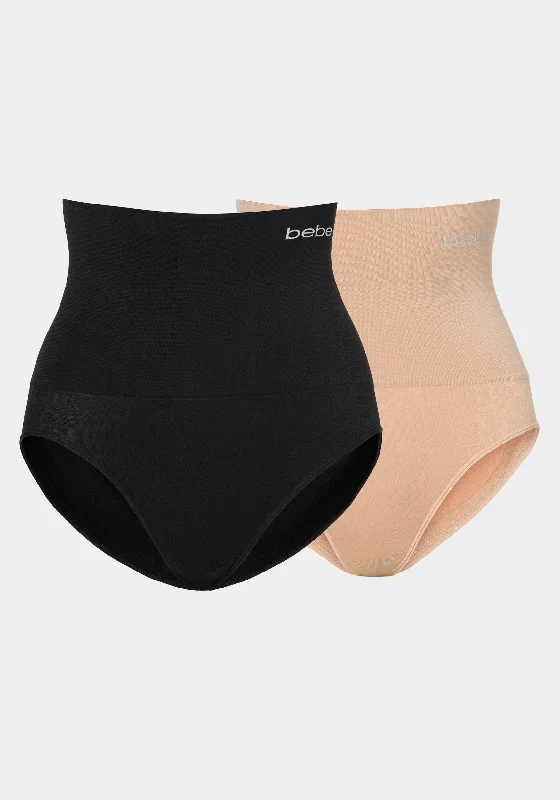 Breathable Bamboo Lingerie for Women  Two Pack Seamless Shaping Briefs