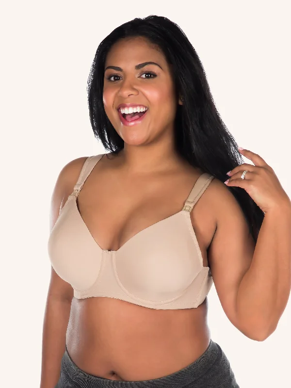highly rated women nursing bra The Carole - Cool Fit Wirefree Nursing Bra