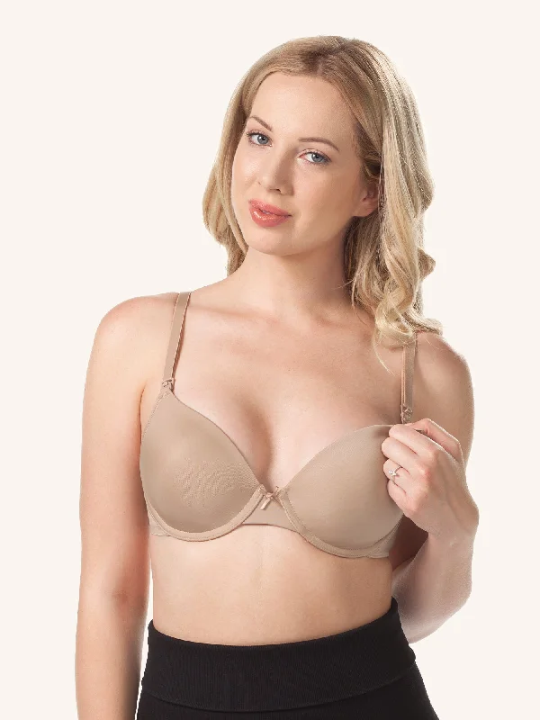 supportive women nursing bra for large busts The Dorothy - Underwire Maternity to Nursing T-Shirt Bra supportive women nursing bra for large busts The Dorothy - Underwire Maternity to Nursing T-Shirt Bra