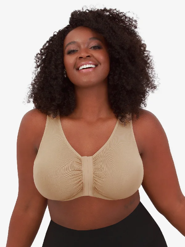 wireless women nursing bra for a natural feel The Laurel - Seamless Comfort Front-Closure Bra wireless women nursing bra for a natural feel The Laurel - Seamless Comfort Front-Closure Bra