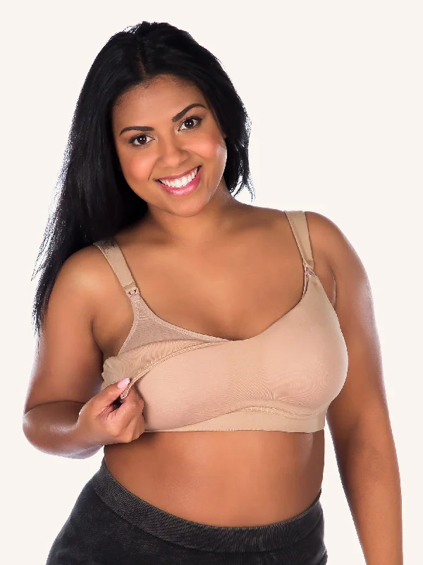 hypoallergenic women nursing bra for sensitive skin The Natalie - Cotton Wirefree Nursing Sports Bra hypoallergenic women nursing bra for sensitive skin The Natalie - Cotton Wirefree Nursing Sports Bra