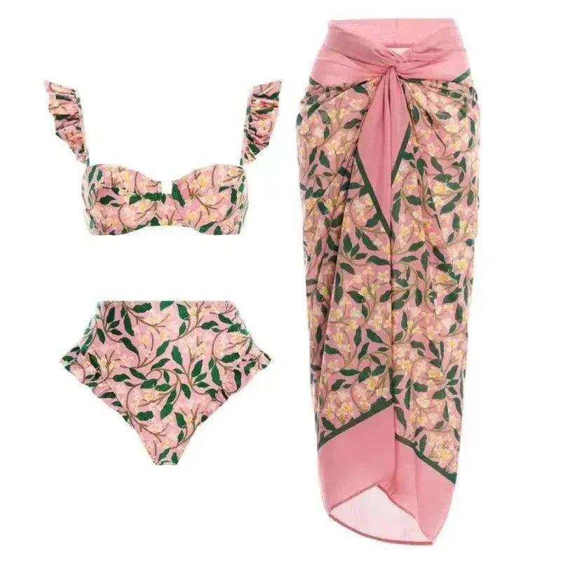 String bikini briefs for a sexy look​ Travis Bikini with Sarong
