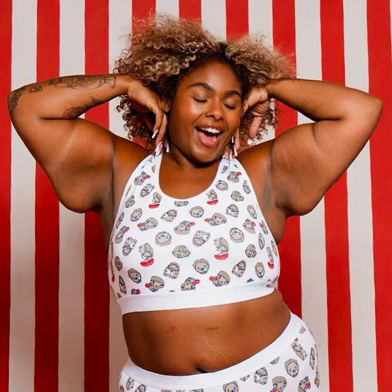 sexy lace push up bras for special occasions Racerback Soft Bra - Be Hedgey