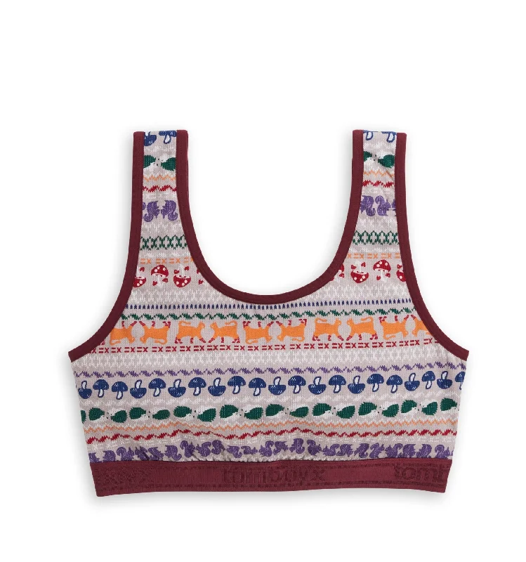 padded bras for added volume Essentials Soft Bra - Furry Fairisle