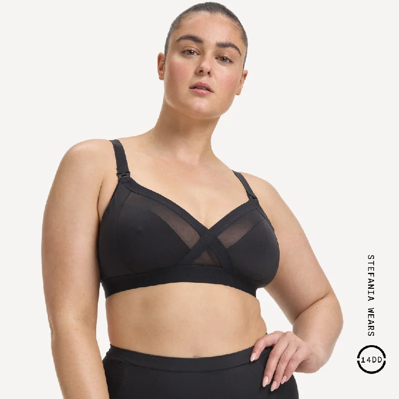 minimizer underwire bras for more control Maternity Support Wirefree Bralette