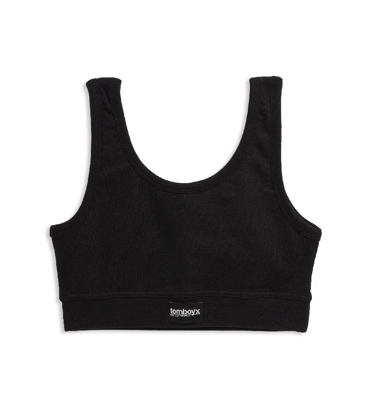 balconette push up bras for a lifted look Organic Cotton Rib Essentials Soft Bra - Black balconette push up bras for a lifted look Organic Cotton Rib Essentials Soft Bra - Black