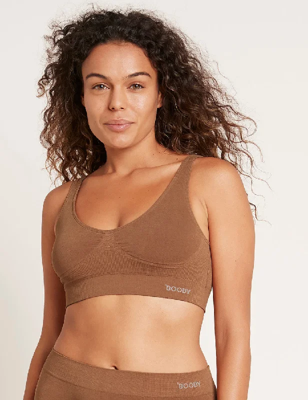 t - shirt bras for a smooth look under clothes Shaper Crop Bra - Nude 4
