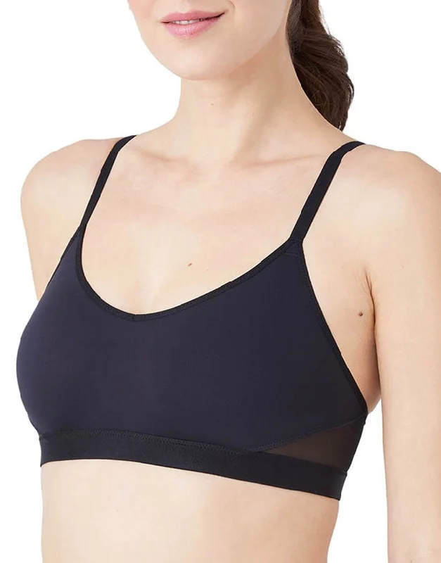 Bra with a cotton - lined cup for a natural and soft feel Active Sports Bralette in Black Bra with a cotton - lined cup for a natural and soft feel Active Sports Bralette in Black