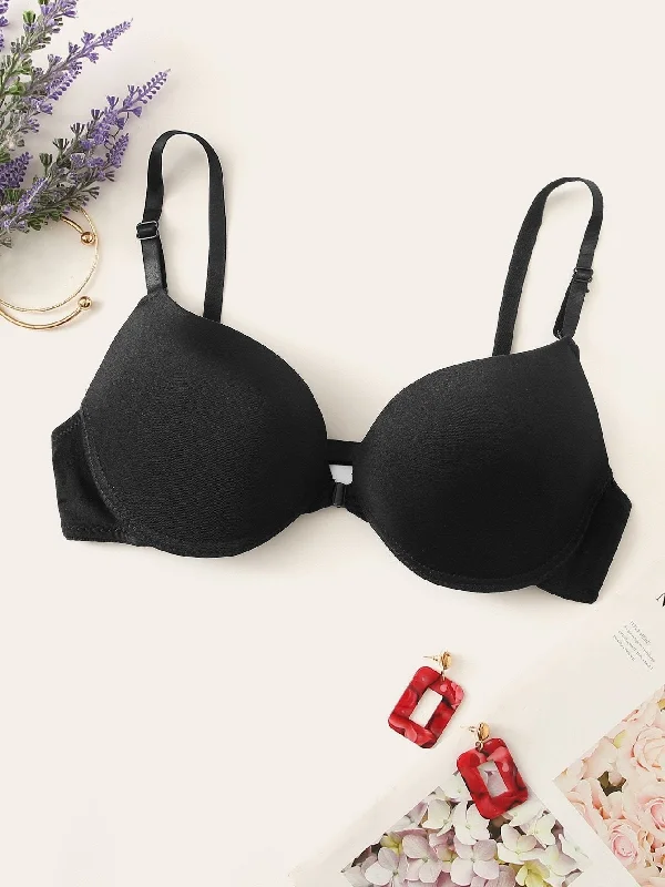 Bra with a cotton - lined cup for a natural and soft feel​ Adjustable Strap Bra