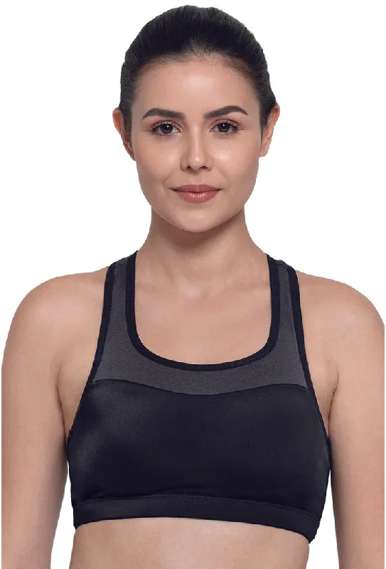 Bra with a foam - lined cup for a more structured shape AMANTE BRA-ABR82901 Energize High Impact Bra Bra with a foam - lined cup for a more structured shape AMANTE BRA-ABR82901 Energize High Impact Bra