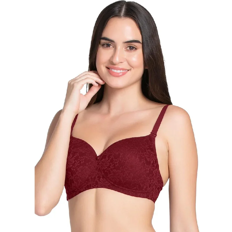 Convertible bras with adjustable straps for versatile styling AMANTE BRA10306 Floral Romance Padded Non-wired Lace Bra Convertible bras with adjustable straps for versatile styling AMANTE BRA10306 Floral Romance Padded Non-wired Lace Bra