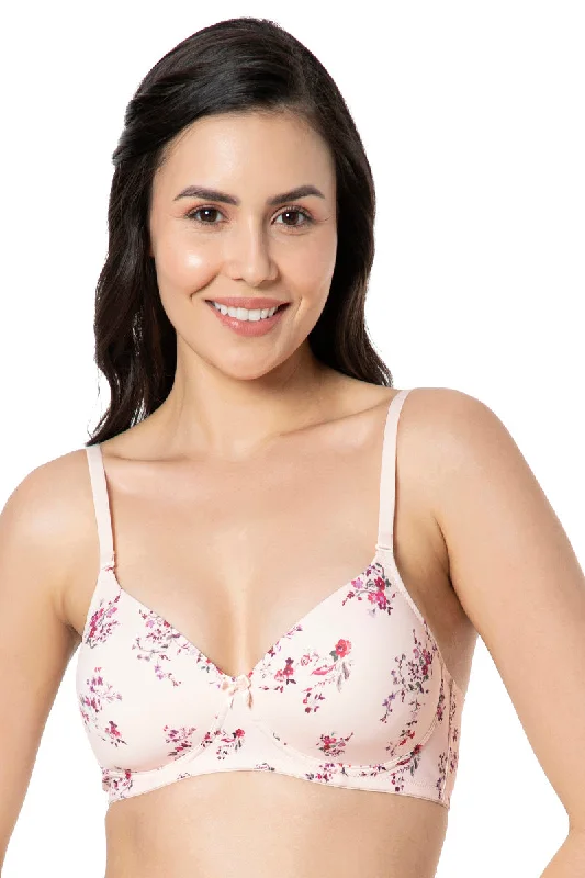 Convertible bras with adjustable straps for versatile styling​ AMANTE BRA10606/2 Smooth Charm Padded Non-Wired T-Shirt Bra