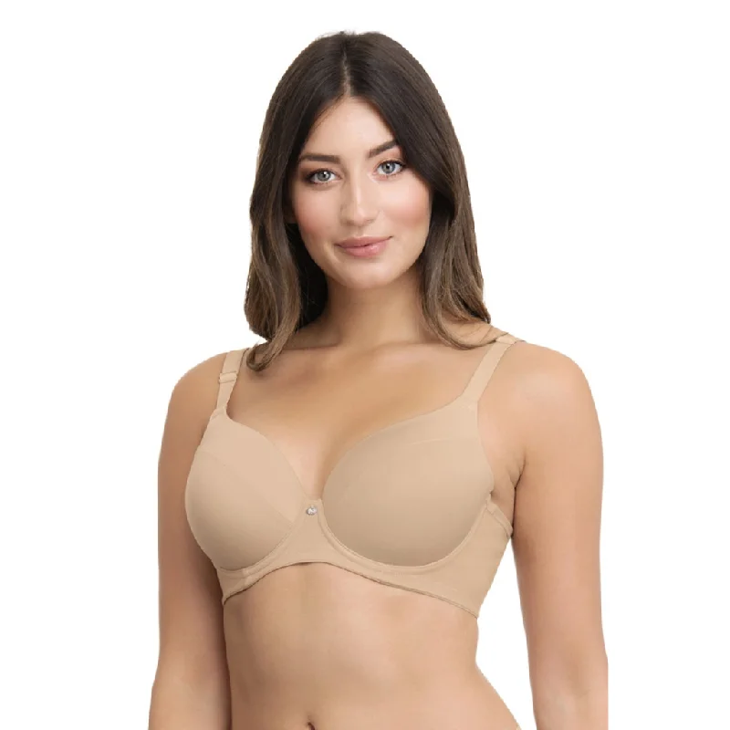 Bra with a mesh - lined cup for better breathability AMANTE-BRA75701 Smooth Definition Padded Wired T-shirt Bra Bra with a mesh - lined cup for better breathability AMANTE-BRA75701 Smooth Definition Padded Wired T-shirt Bra