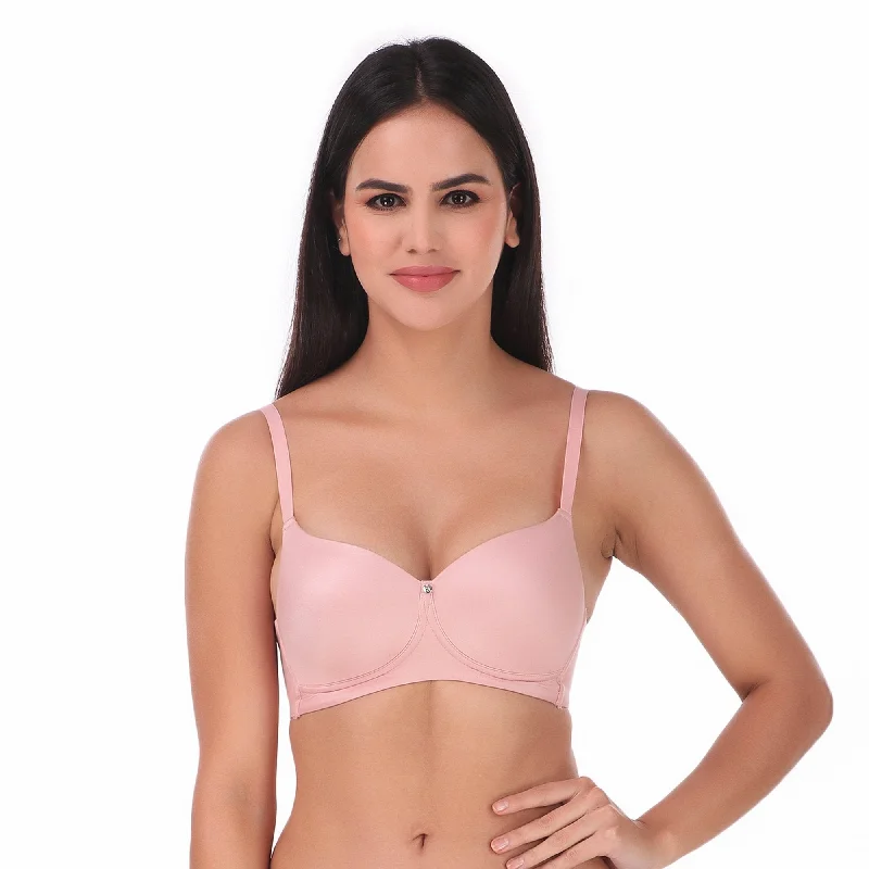 Bra with a shiny finish for a glamorous effect AMANTE-BRA77401 Cloud soft Padded & Non-wired Bra Bra with a shiny finish for a glamorous effect AMANTE-BRA77401 Cloud soft Padded & Non-wired Bra