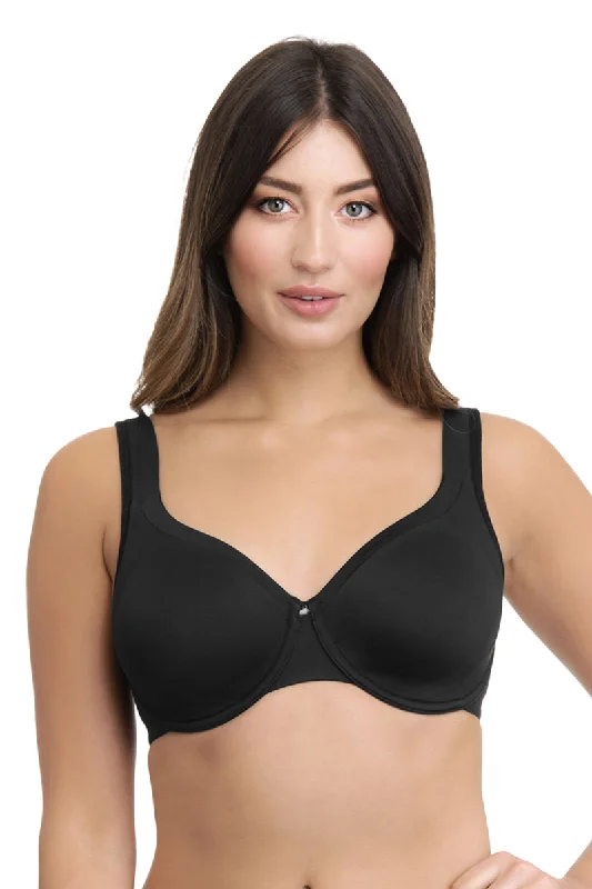 Bra with a lace - trim for an elegant and delicate touch AMANTE-BRA77701 Contour Support Non-padded Wired Bra Bra with a lace - trim for an elegant and delicate touch AMANTE-BRA77701 Contour Support Non-padded Wired Bra