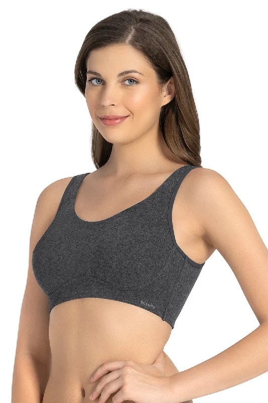 Cotton bras known for breathability and softness AMANTE-BRA78801 All Day Lounge Solid Non Padded Non-Wired Bra Cotton bras known for breathability and softness AMANTE-BRA78801 All Day Lounge Solid Non Padded Non-Wired Bra